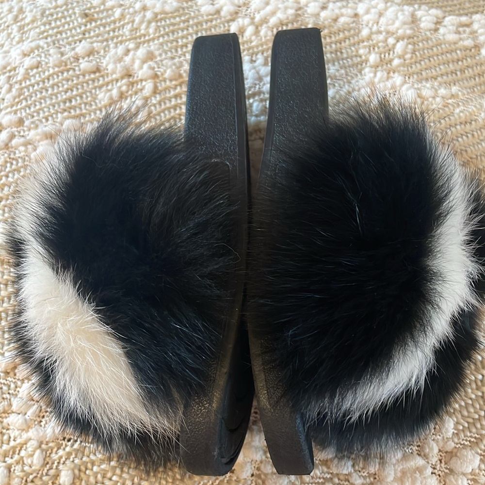 Fox Fur Slides - image 3